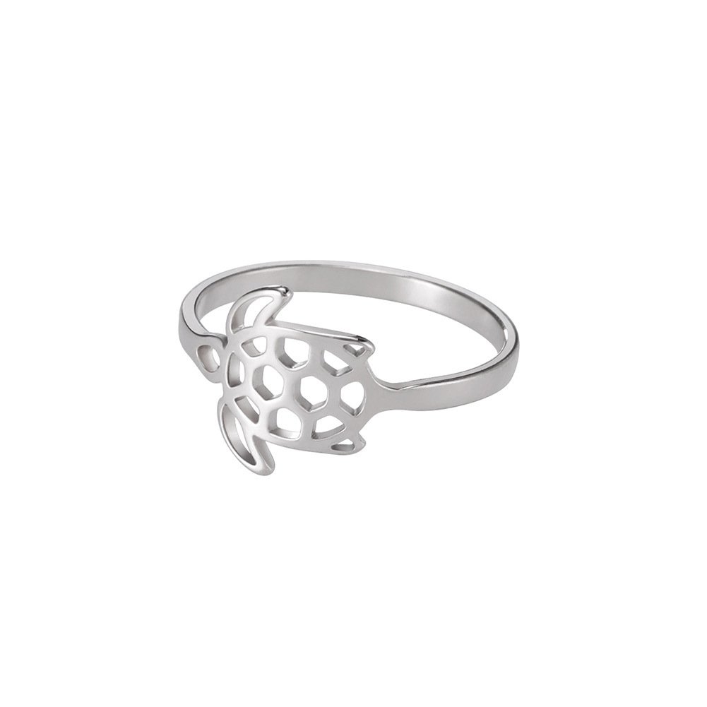 Cartoon Animal Titanium Steel Cut-out Hollowed-out Turtle Design - Image 6