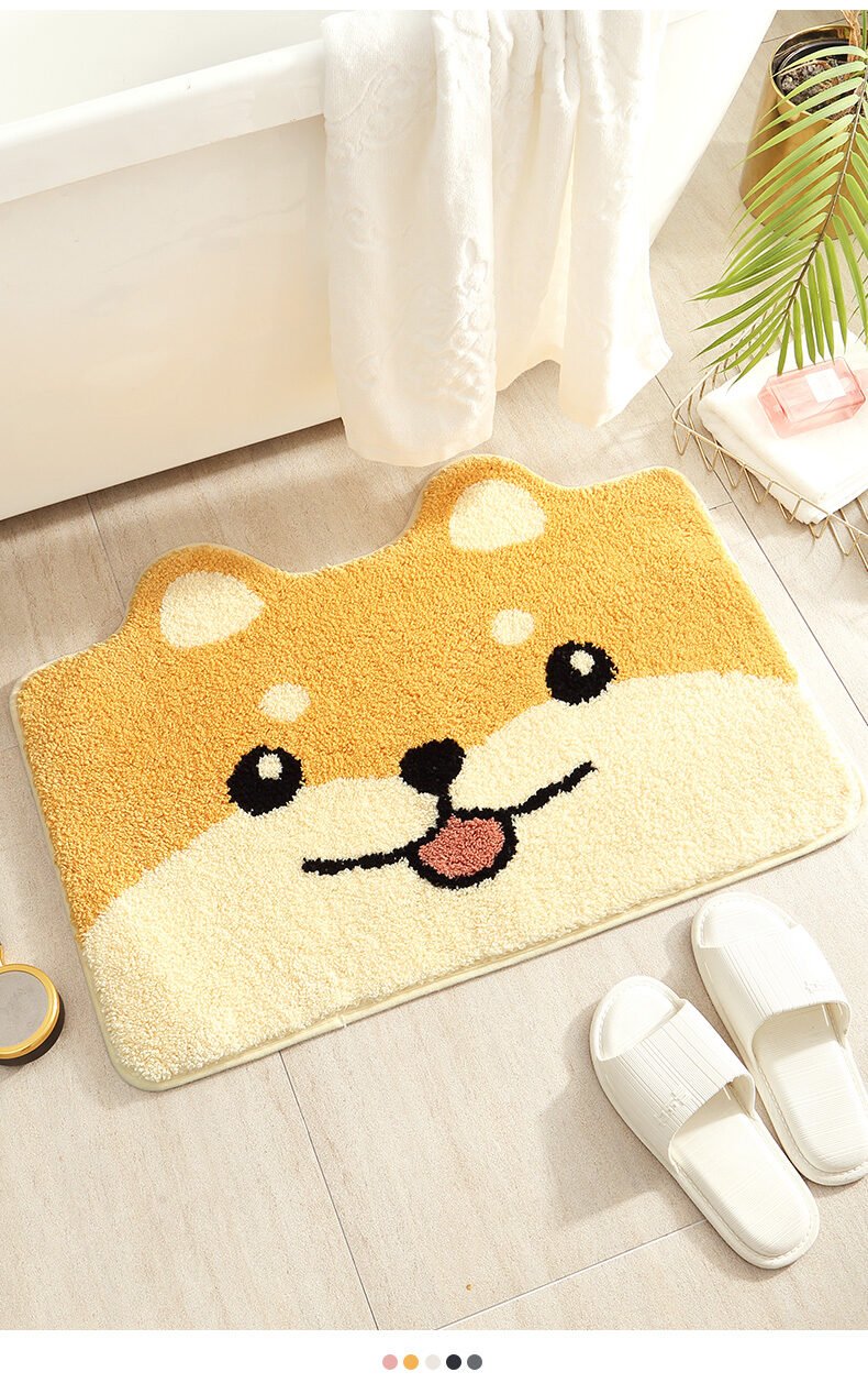 Bathroom anti-slip mat carpet toilet floor mat - Image 4