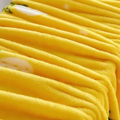 Colorful pineapple velvet blanket - Image 2