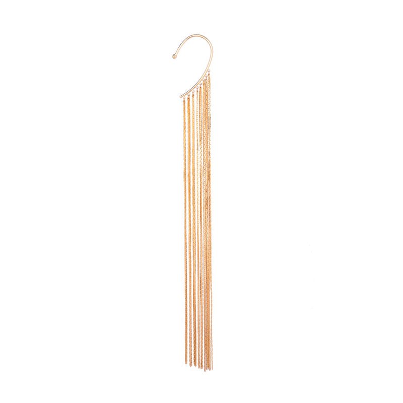 Women's exaggerated long tassel earrings - Image 3