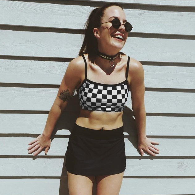 Black and white check camisole - Image 5