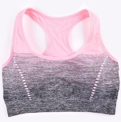 Gradient color high strength shockproof yoga fitness running sports underwear without steel ring - Image 8