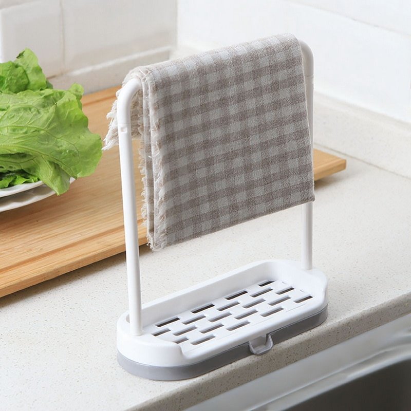 Kitchen countertop storage rack rag dishcloth - Image 5