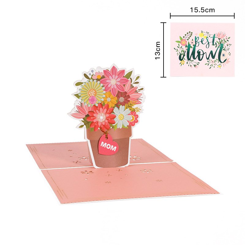 Mother's Day Pop-up Card With Colorful Butterflies - Image 19