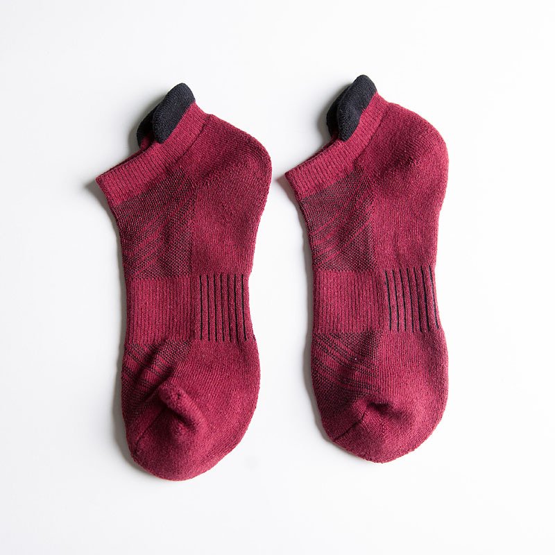 Towel bottom flower sports boat socks - Image 19