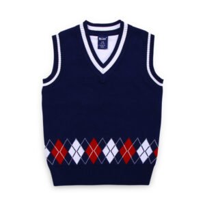 Children's vest knitting