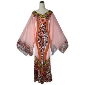 European and American Summer Leopard Print Dress