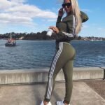 Women's Sports and Leisure Green Suit Casual