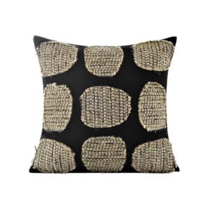 Sofa Pillows Simple Brown Khaki Cushion Case Luxury Linen Cotton Blend Decorative Pillow Cover For Sofa Chair Bedding Home Pillow Core Is Made Of Down-feather-like Fabric