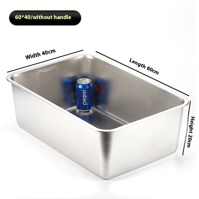 Large Anti-wear Anti-corrosion Stainless Steel Litter Box - Image 6