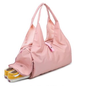 Pure Color Waterproof Fashion Sports Shoulder Bag