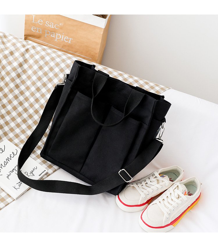 Canvas bag messenger big bag - Image 2