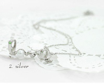 Love Letter Inlaid With Diamond Personality Versatile Neck Chain