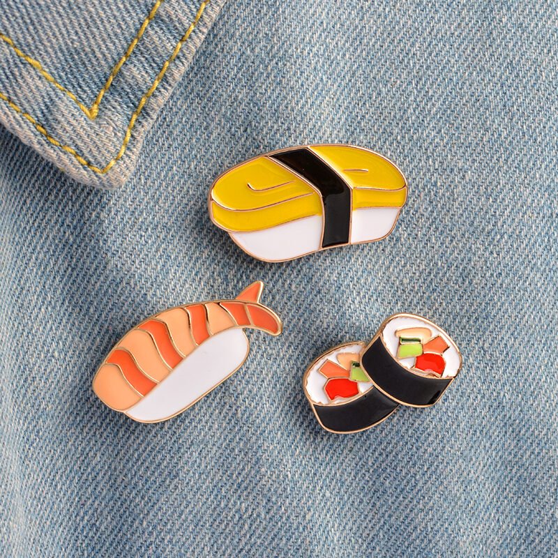 Cartoon dripping small brooch