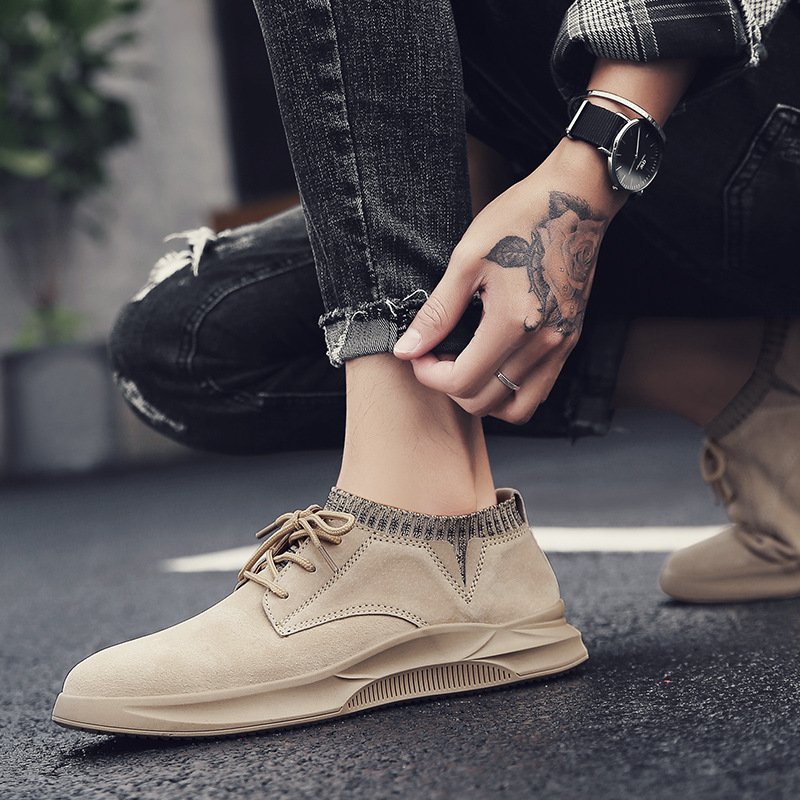 PU leather men's casual shoes - Image 2