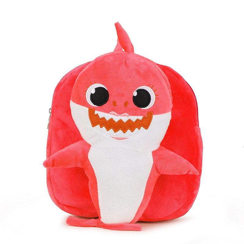 New cartoon boys and girls backpack shoulders cute plush preschool class pupils school bag - Image 3
