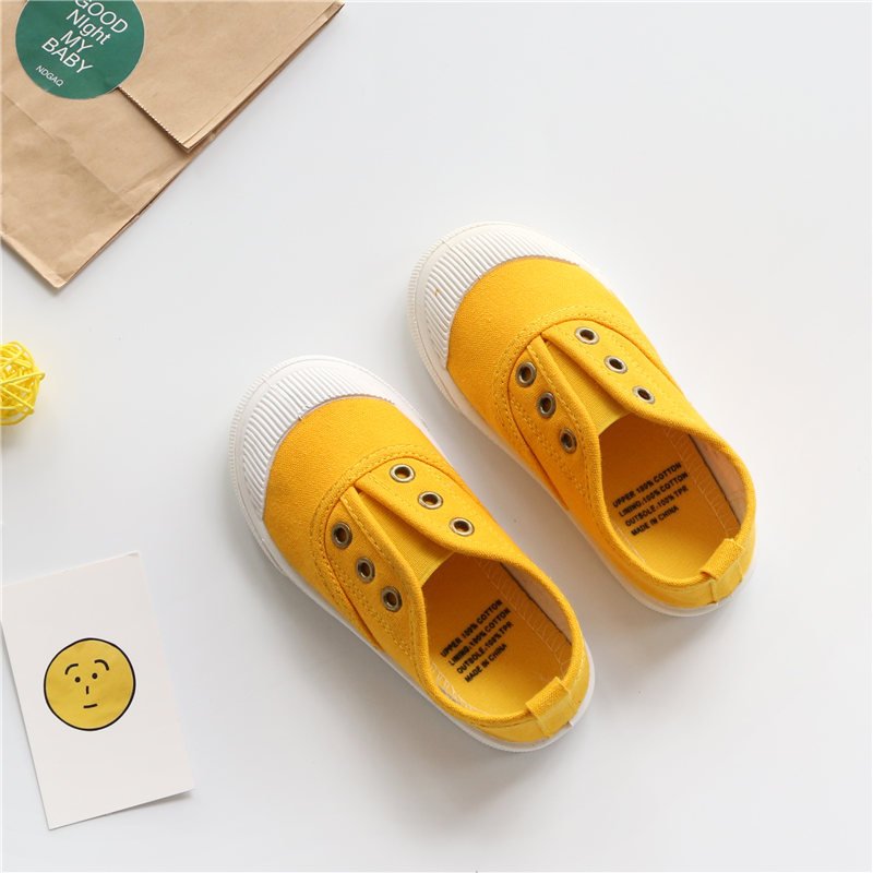 Network explosion spring new children's shoes, Korean boys and girls canvas shoes, candy color baby shoes - Image 11