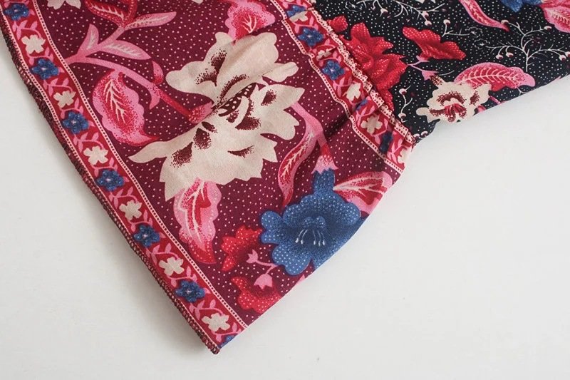 Printed sleeve dress - Image 5
