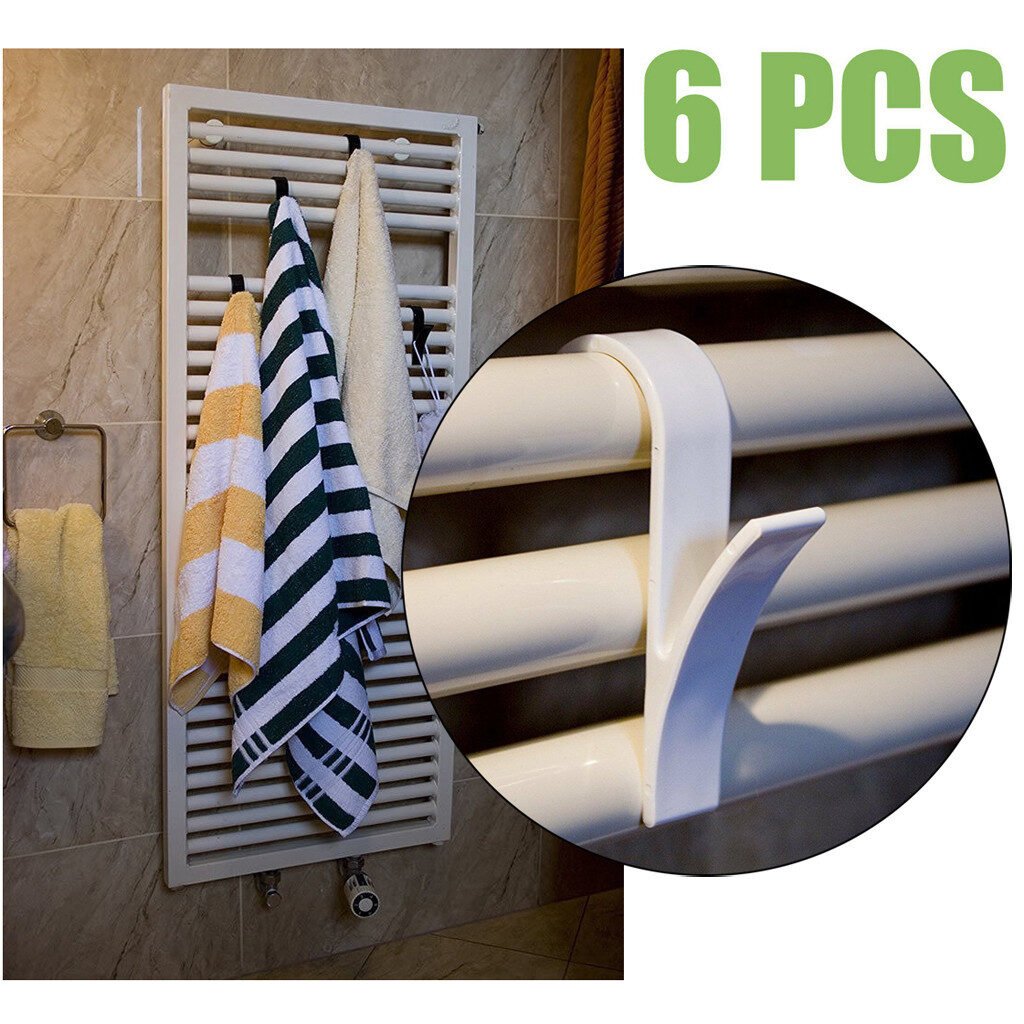 Plastic hook towel rack wardrobe hook - Image 5