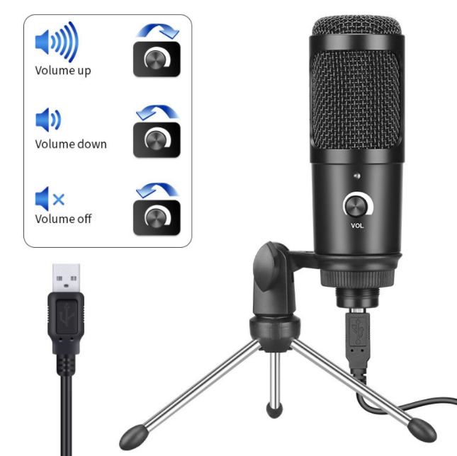 USB Microphone for laptop and Computers for Recording - Image 2