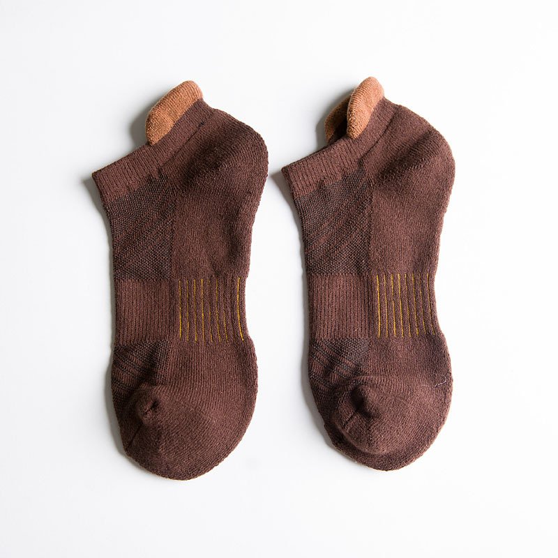 Towel bottom flower sports boat socks - Image 16
