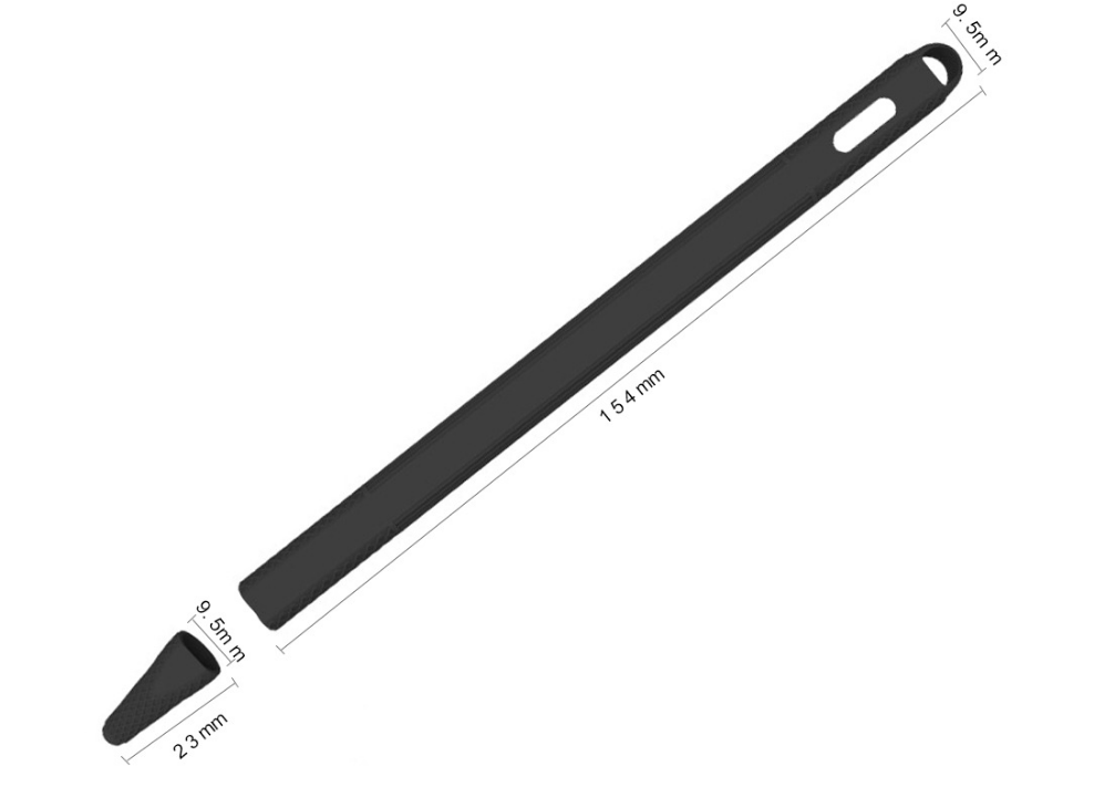 Touch Pen Set Pencil Silicone Touch Pen Set Stylus Storage Protective Cover Pencil Set - Image 4
