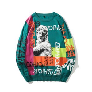High street vintage graffiti print