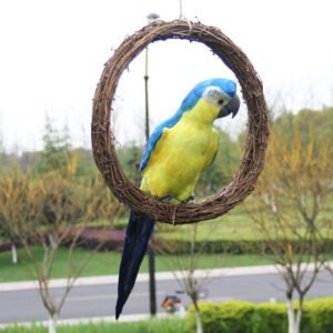 Tufu Rattan Garland Circle Vine Ring Christmas