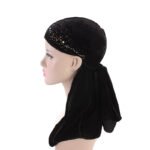 Color hot drill headband hat