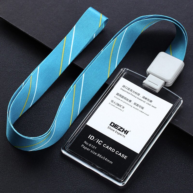 Acrylic Transparent Anti-demagnetization Certificate Work Card Holder