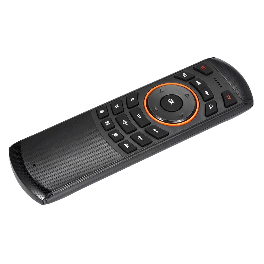 Docooler Mini 2.4GHz Wireless QWERTY Keyboard Air Mouse Handheld Remote Control 6 Gxes Gyroscope for Mini PC TV Box - Image 2