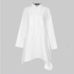 Long sleeve mid-length shirt