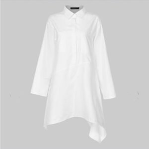 Long sleeve mid-length shirt