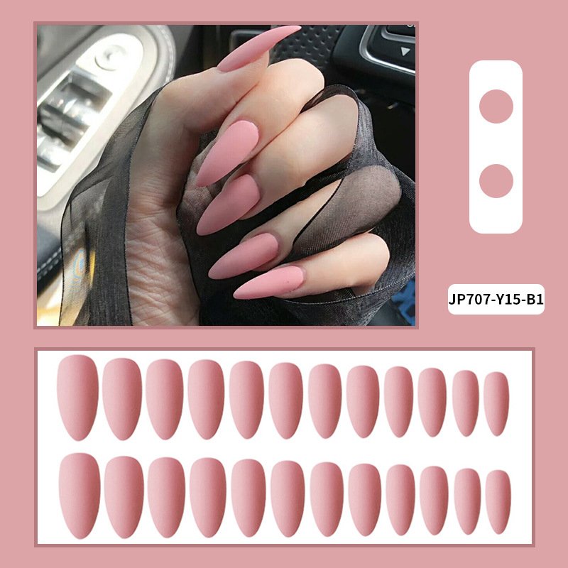 Women's Solid-color Frosted Matte False Nails - Image 8