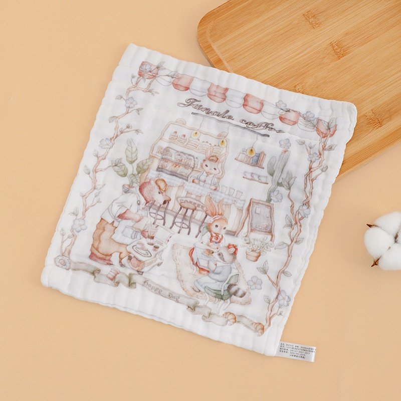 Gauze Newborn Baby Gift Washcloth Toddler Towel - Image 8