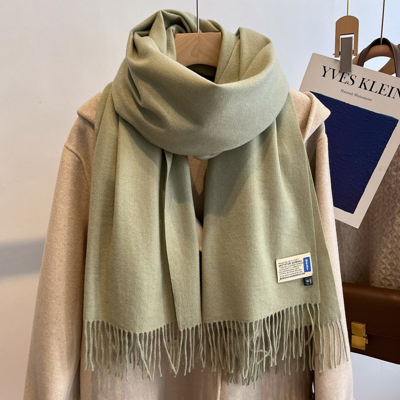 High-end Versatile Shawl Warm Thickened Scarf Dual-purpose - Image 13