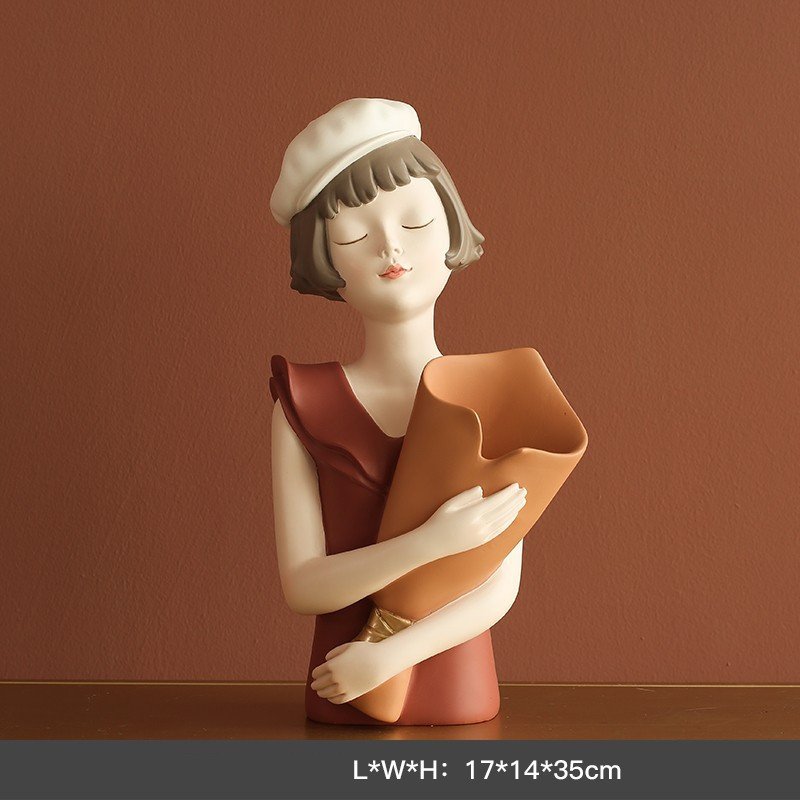 Balloon Girl Porch Key Storage Ornaments Decorative Tray - Image 8