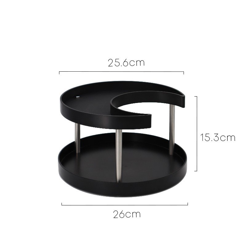 Nordic Shelving Desktop Moon Shaped Tray Ins Wind Vanity - Image 6