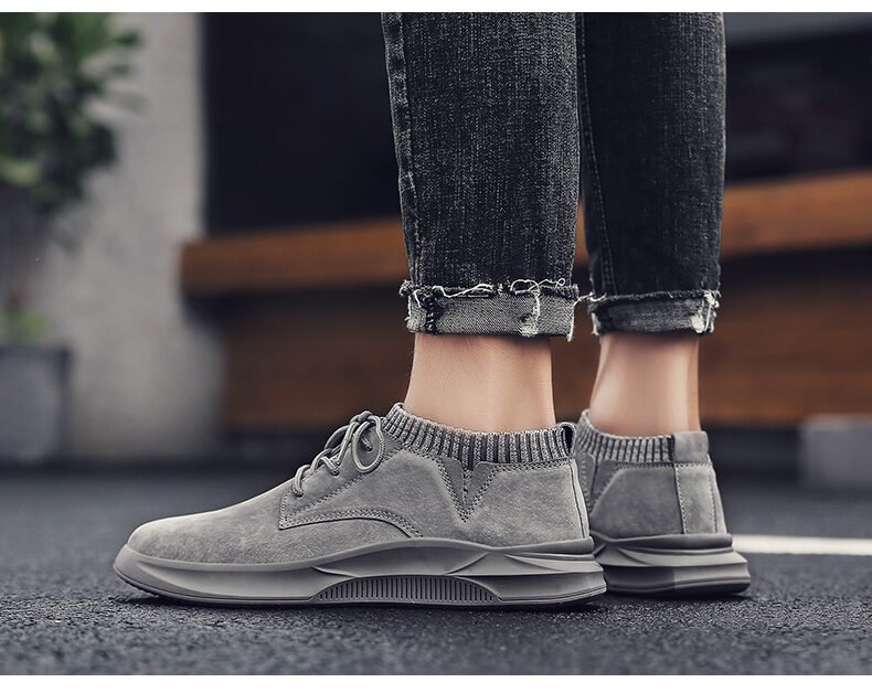 PU leather men's casual shoes - Image 4