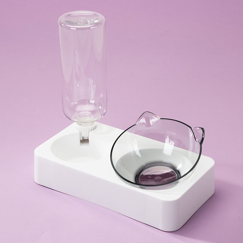 Double Bowl Automatic Feeder Drinking Water Pet Supplies - Image 3