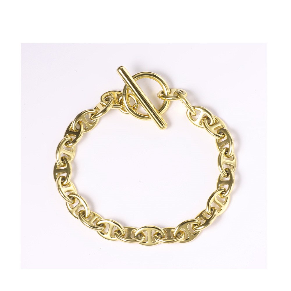 O-shaped buckle wild couple bracelet