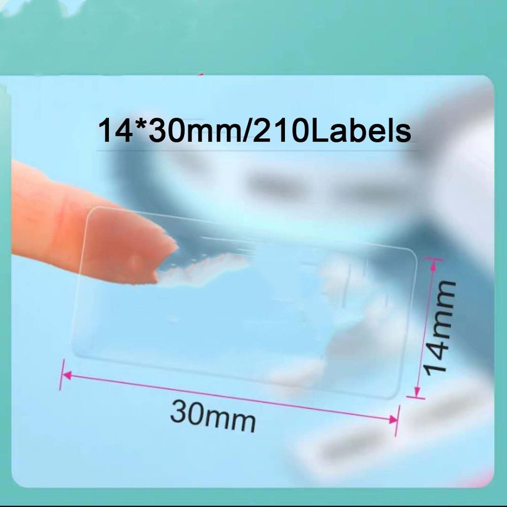 Transparent child name sticker - Image 3