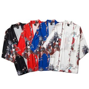 Kimono shirt loose robe
