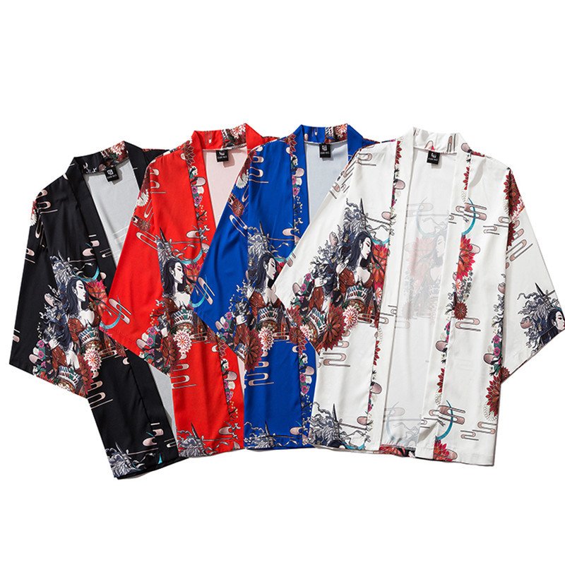Kimono shirt loose robe