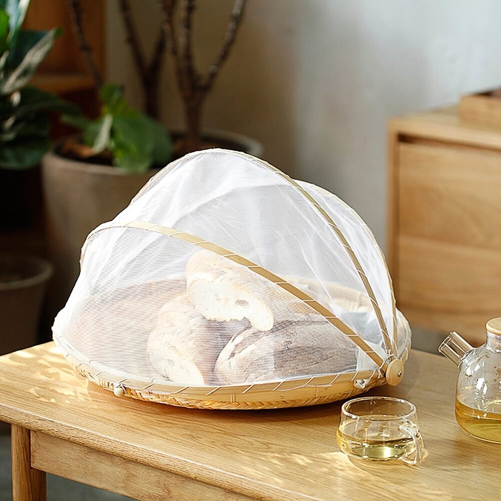 Willow Basket With Water-carrying Dried Fruit Decoration Mosquito-proof Dustpan - Image 6