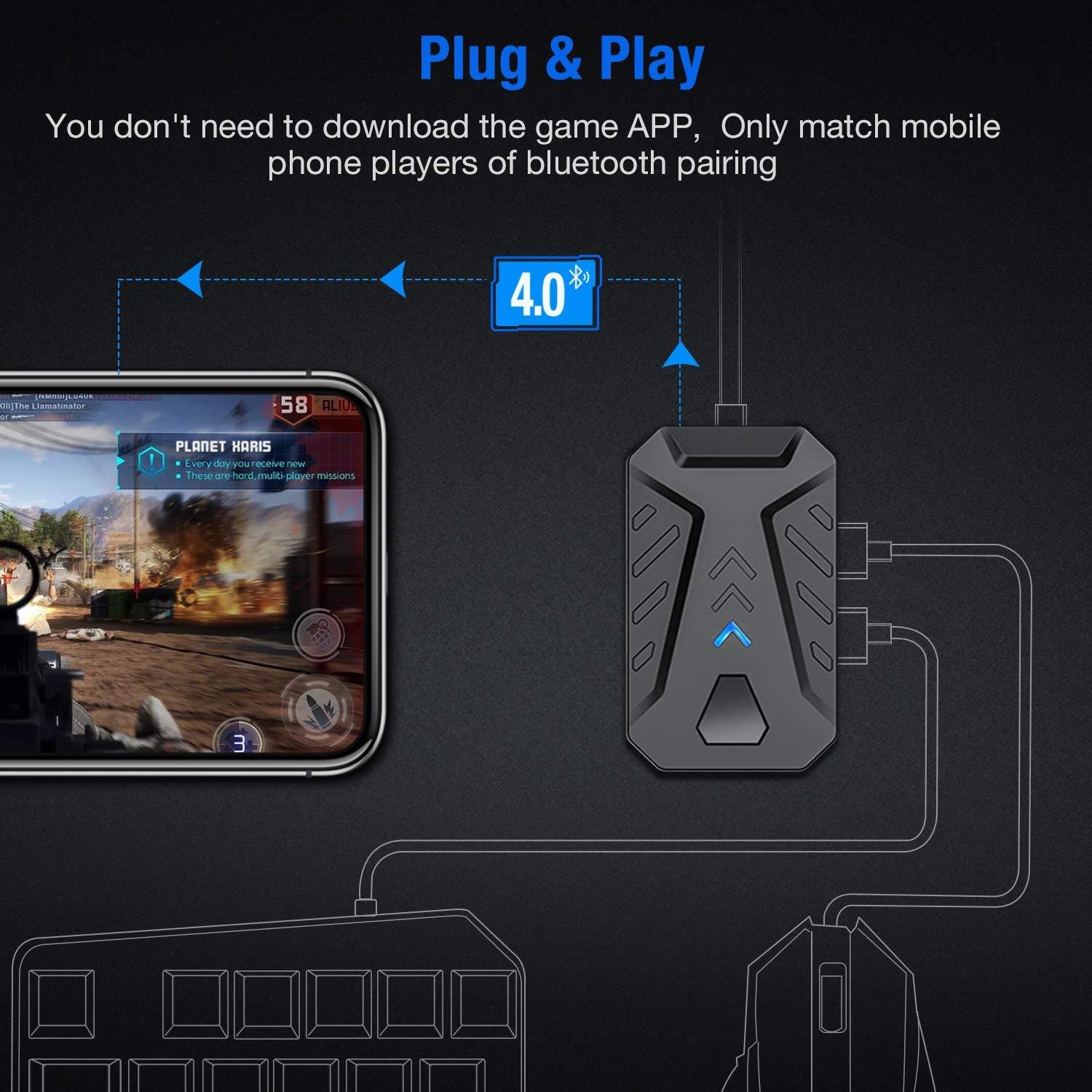 Jiaying Gamwing MIXPRO Eating Chicken Fan Box Converter - Image 7