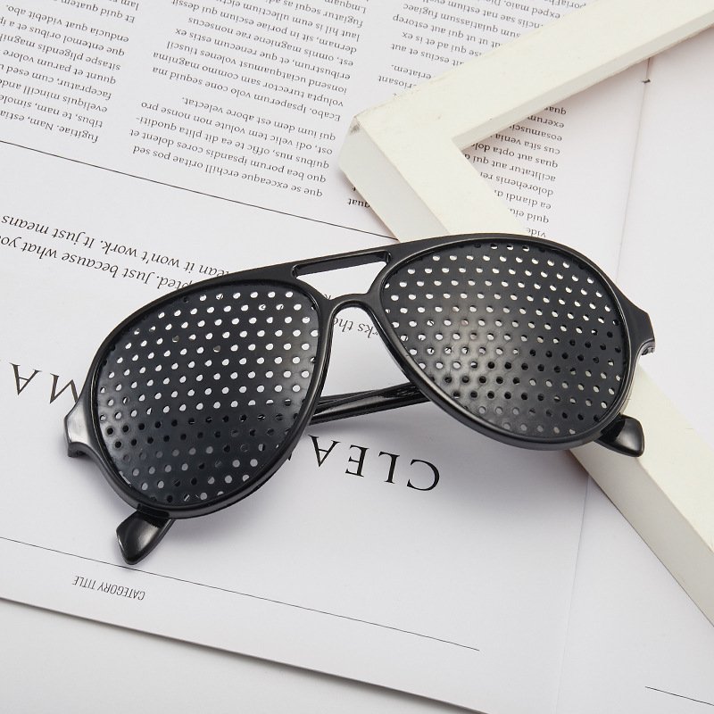 Sunglasses Pinhole Decoration Fashion Retro - Image 2