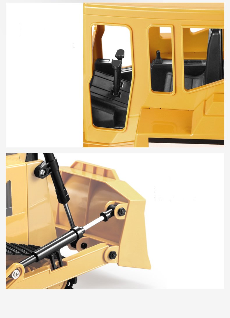 Remote controlled bulldozer electric crawler forklift - Image 4
