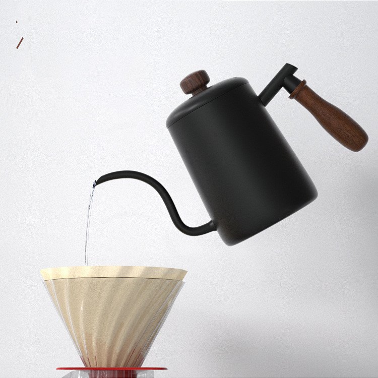 Stainless steel long-mouth slender pot - Image 5