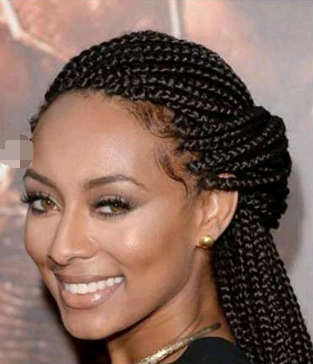 African black big scorpion dirty, wig dirty scorpion, high temperature silk braided hair African wig - Image 2